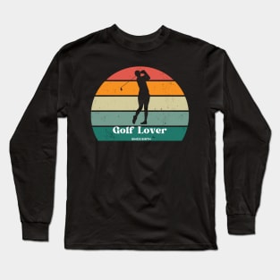 Tee-Time Retro Golf Shirt - Swing for the Greens Long Sleeve T-Shirt